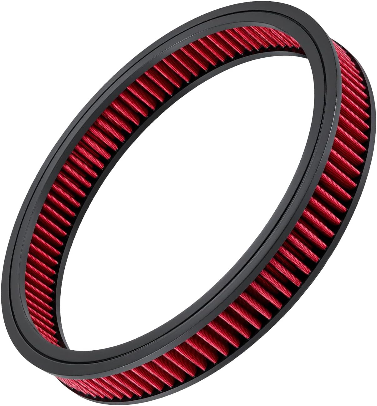 EVIL ENERGY 14" × 2" Round Cleaner Air Filter Element Washable Red
