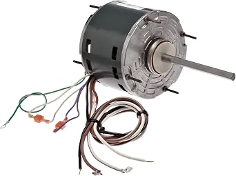 Fasco D783 5.6" Frame Totally Enclosed Permanent Split Capacitor Window A/C Condenser Fan and Direct Drive Blower Motor with Sleeve Bearing, 1/4HP, 1625rpm, 208-230V, 60Hz, 1.5 amps