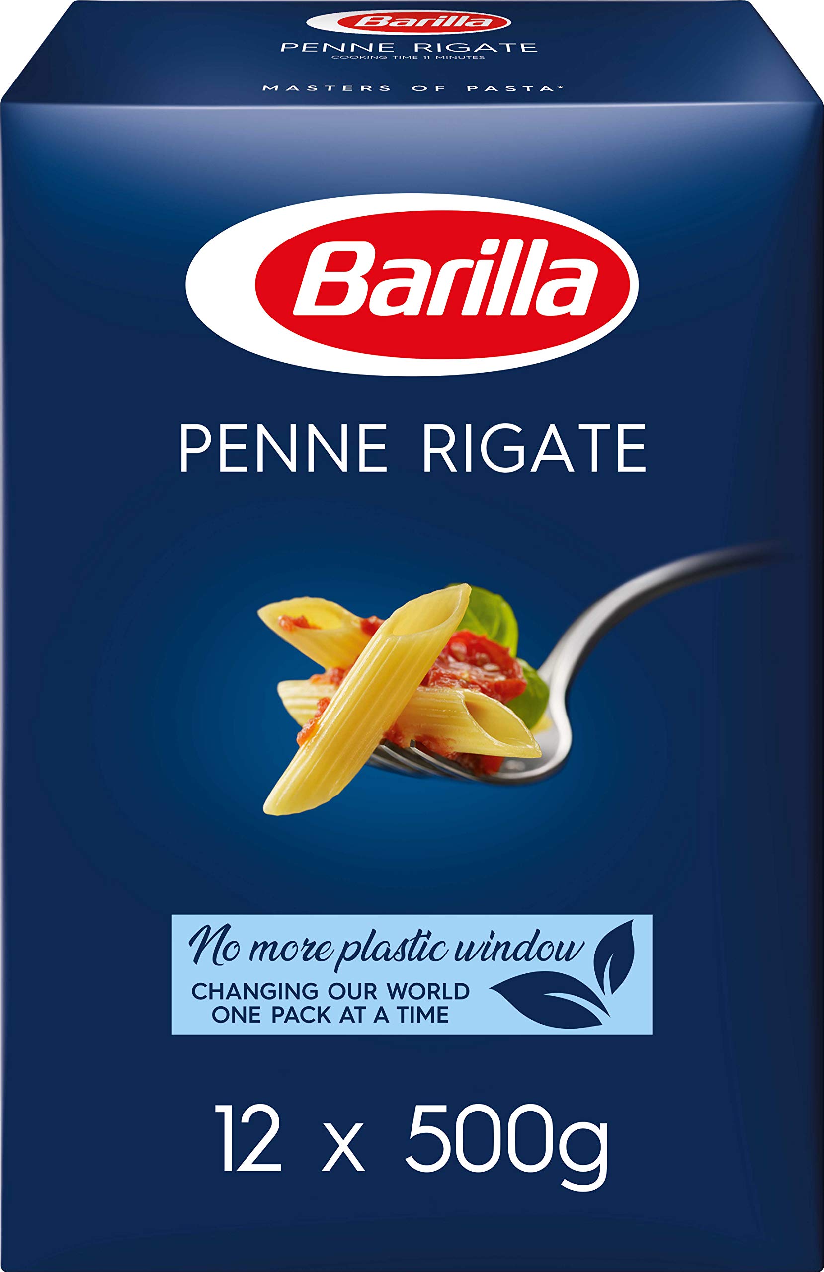 Pasta, Premium Penne Pasta 6kg, Authentic Italian Quality, Pasta Bulk Pack of 12 x 500g