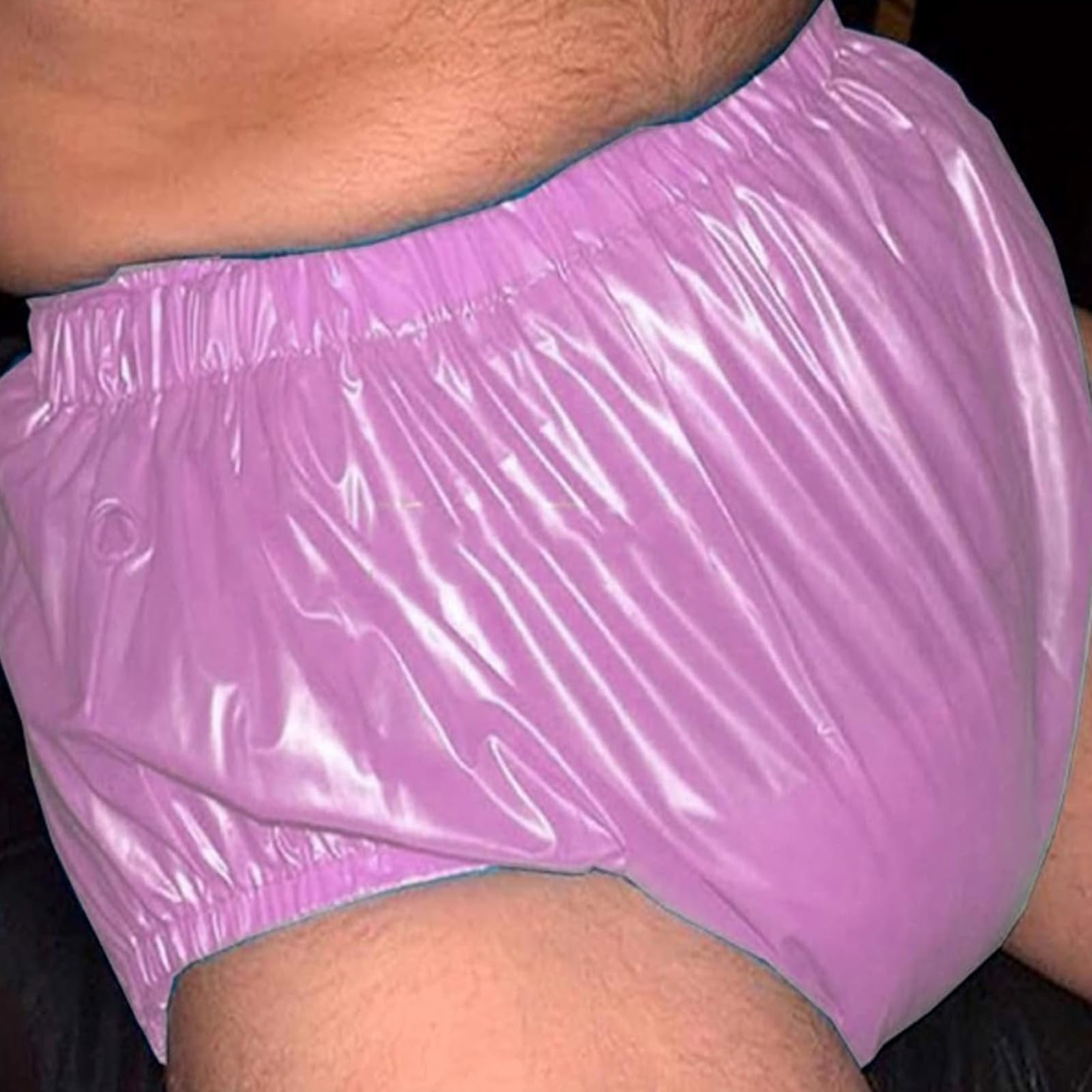 Pokrowiec na pieluchę dla dorosłych, Pokrowiec na spodnie dla dorosłych na nietrzymanie moczu, różowy S-XXL(Small)