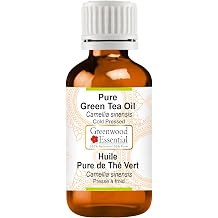 Greenwood Essential Pure Green Tea Oil Camellia sinensis Cold Pressed 30ml 1 oz