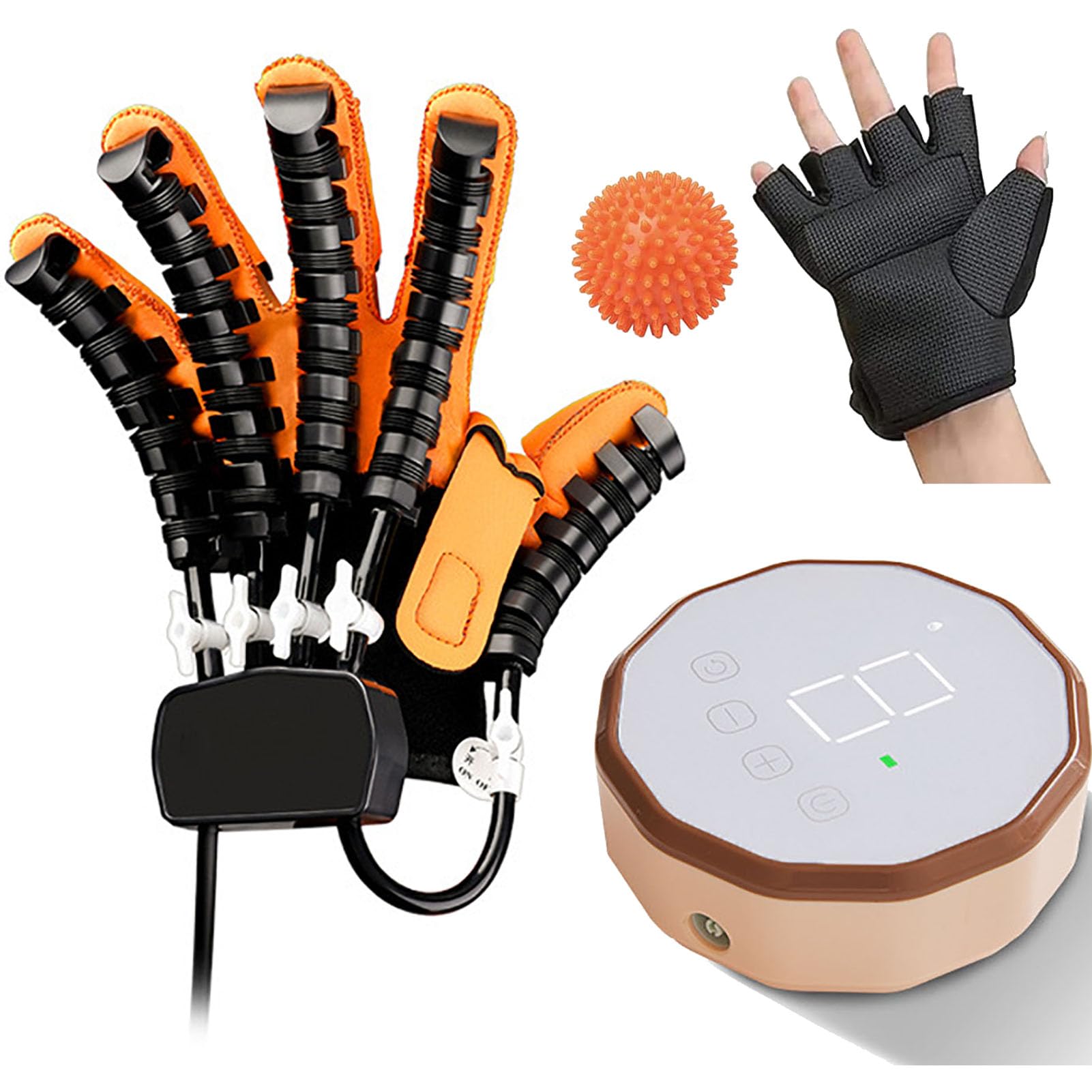 SXSLTSA Rehabilitation Robot Gloves for Finger and Hand Function - Stroke Recovery Equipment for Hemiplegia and Dementia Patients - Hand Exerciser Aids