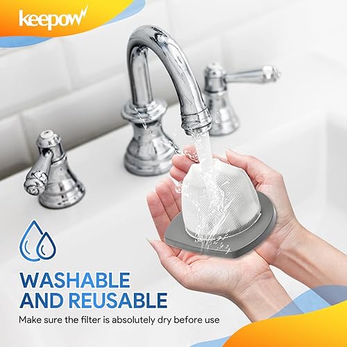 Miniatura 5 de KEEPOW Filtros de repuesto de peso pluma compatibles con Bissell Featherweight Stick Aspiradora ligera sin bolsa 2033, 20334, 2033M, 20331, 20333