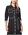Vince Camuto Button-Up Shirt Dress with Contrast Stitching - #3 of 3