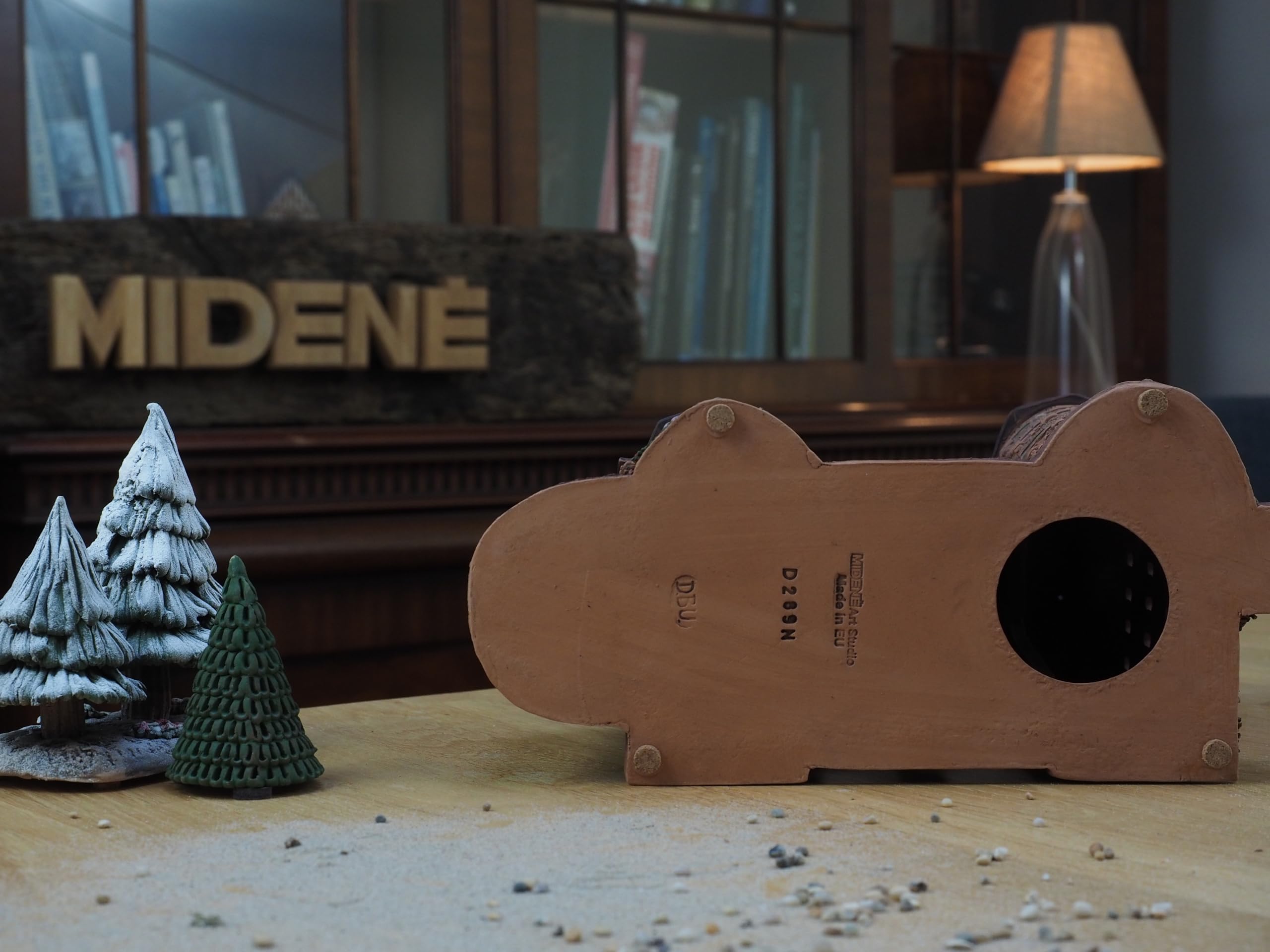 Midene セラミックキャンドルホルダー　リトアニア製 Amazon.co.jp: Midene セラミックアート ティーライトキャンドル