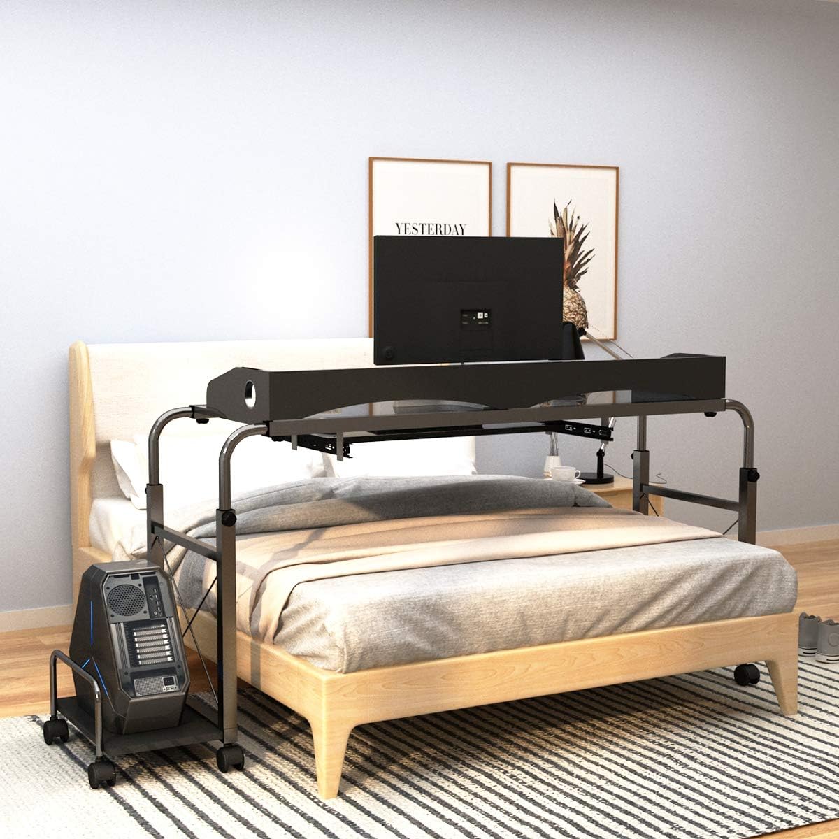 SogesHome 203-2-140BK, 55 inches, Black