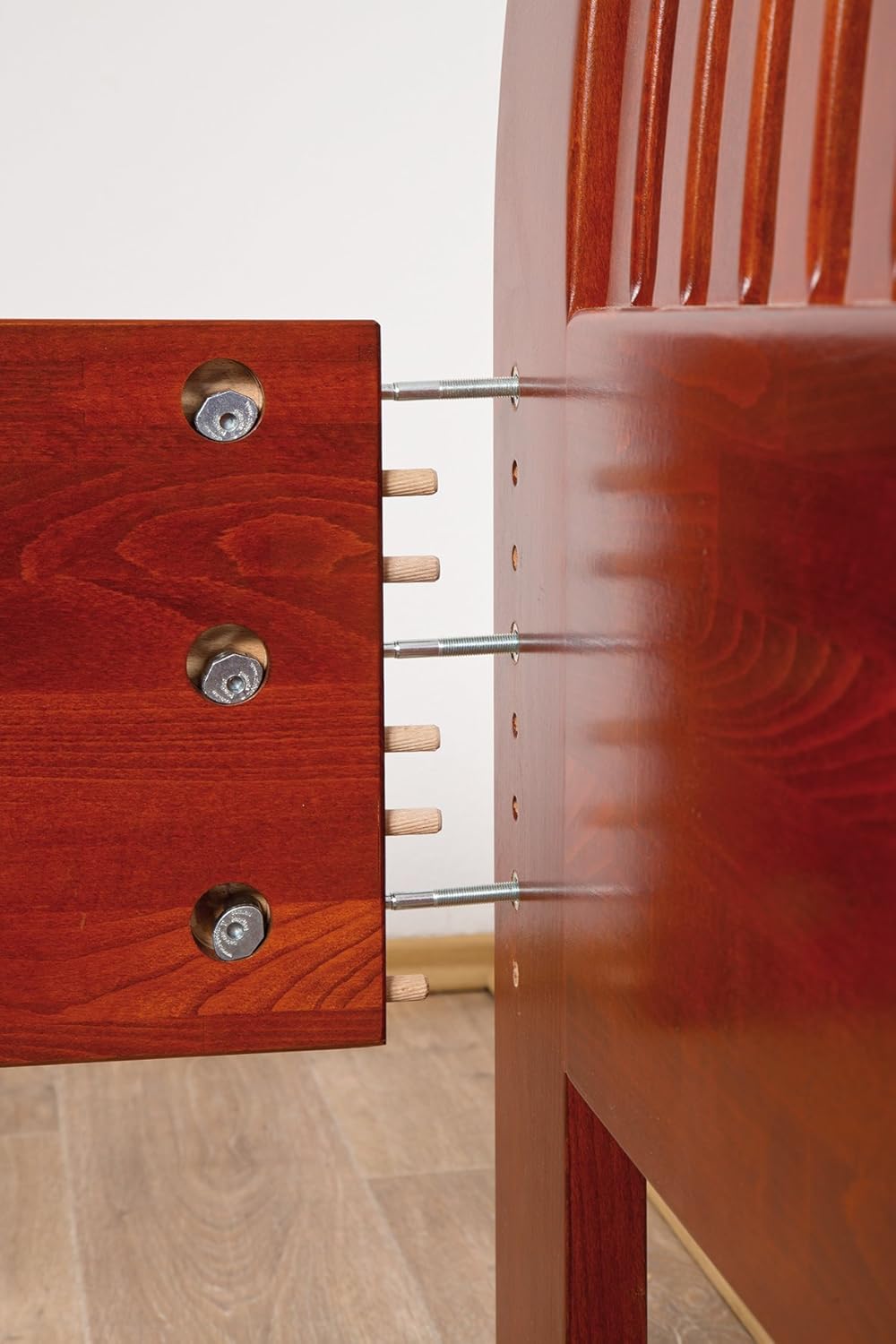 Zipbolt UT 13.500 ST Maxi 8mm Knock Down Connector - 10 Pack - Connect Furniture Legs, Rails, or Other Components - Includes 5mm and 8mm Hex Bits with Quick Release Shanks