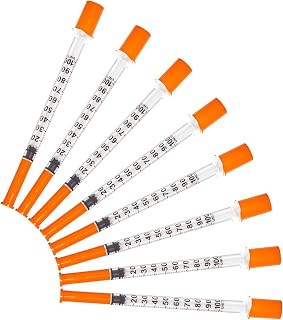 1ml/cc Lab Consumables with 30Ga/0.5'' Individually Wrapped (100Pack)