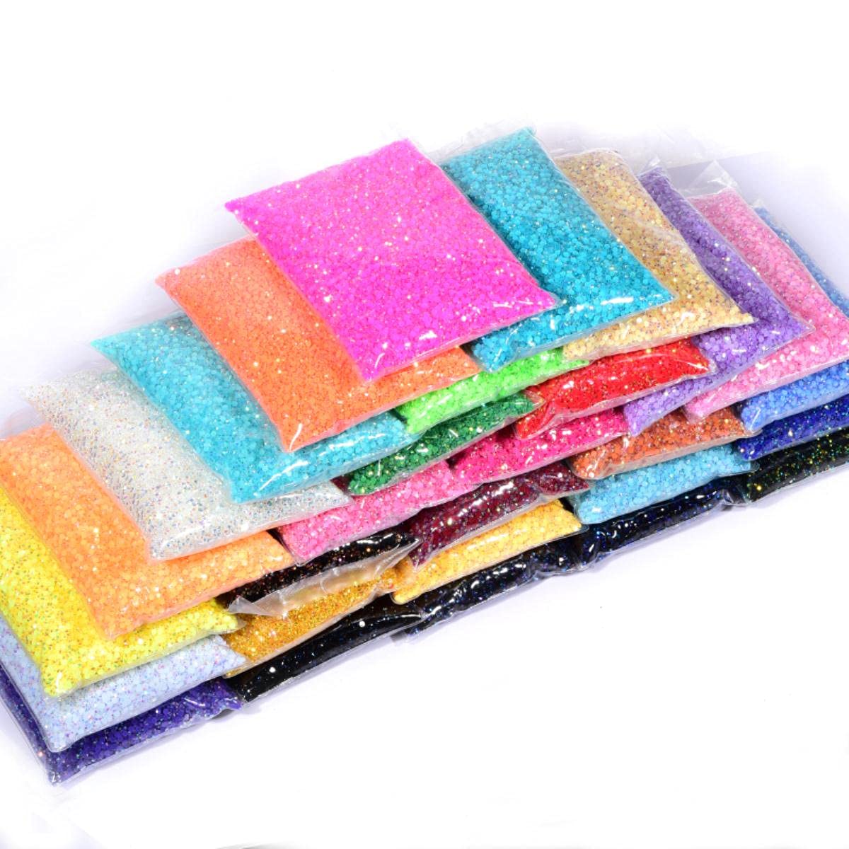 Venta al por mayor AB Non hotfix Rhinestones Flatback Jelly Resina Crystal Glue en Nail Art Strass Gems para boda de uñas DIY a granel A146-Citrine AB, 3 mm SS10-50000pcs