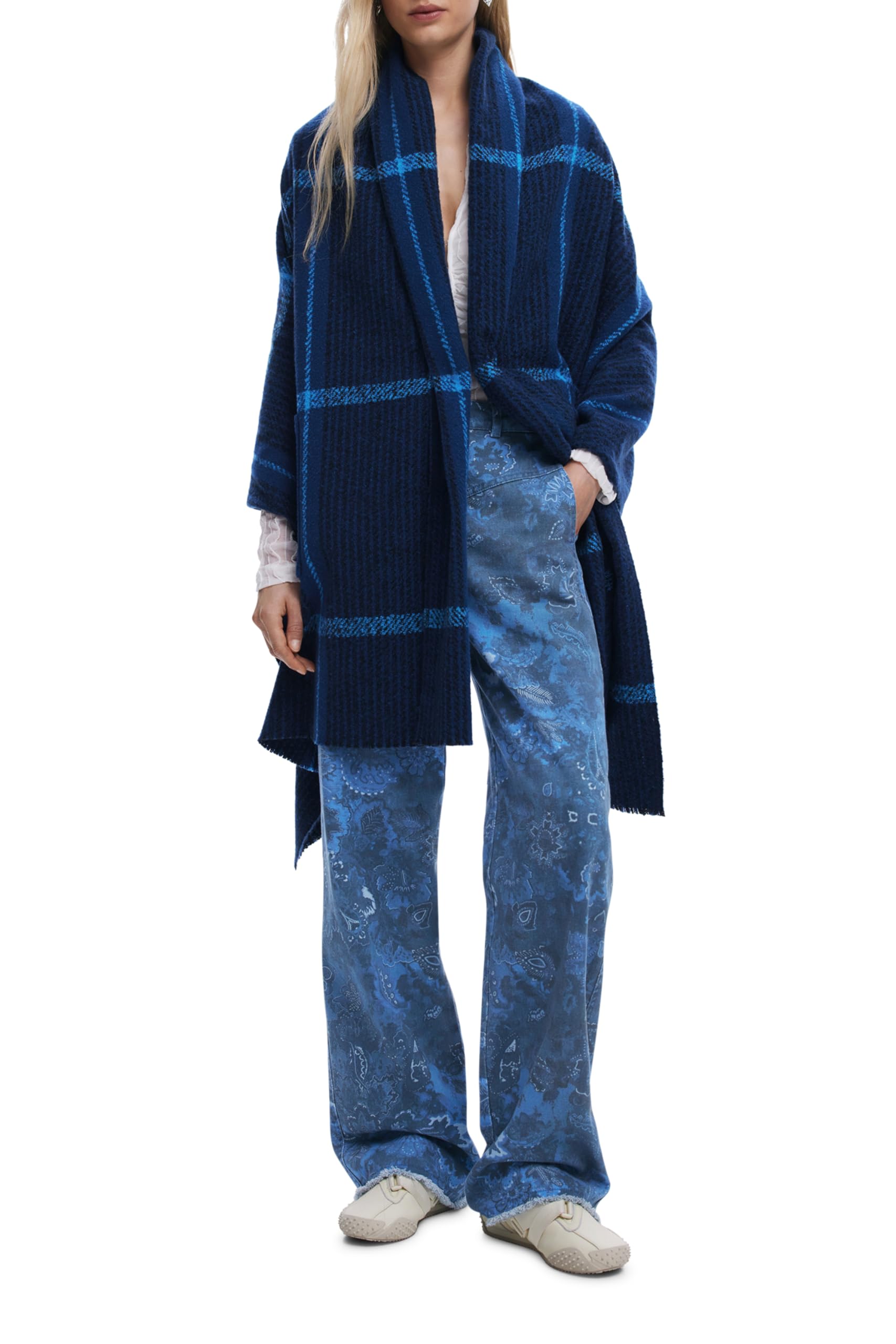 Desigual SCARF_FLYBLUE, 5036 BLUE KLEIN, U