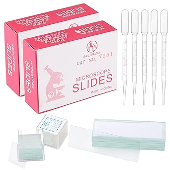 304 Stück Mikroskop Objektträger Set - Vorgereinigte Deckgläser Für Labor