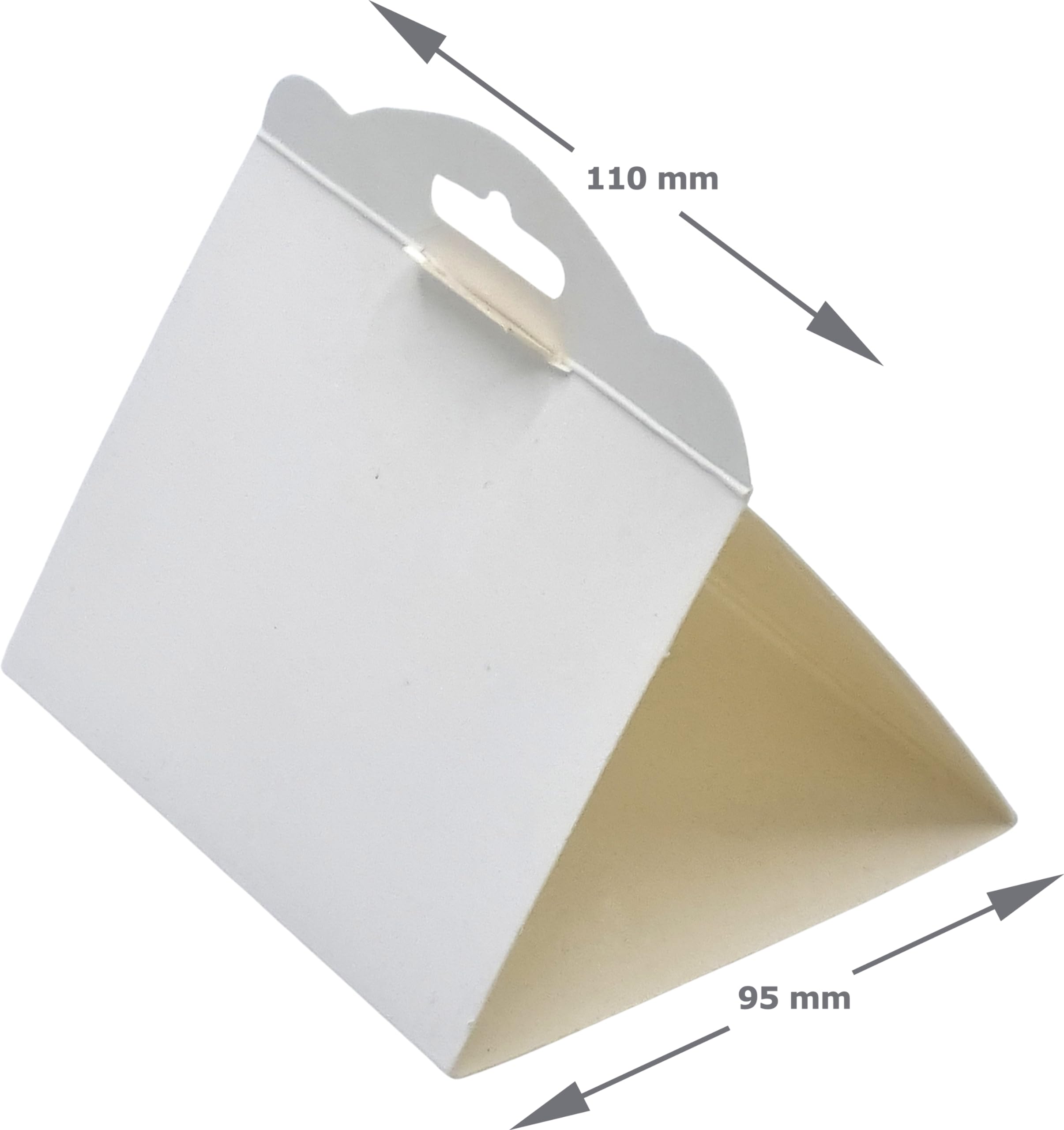 SOLUMITES - Lot de 12 Pièges à Phéromones pour Mites des vêtements et des Textiles - pour la Maison, Les magasins, Les entrepôts