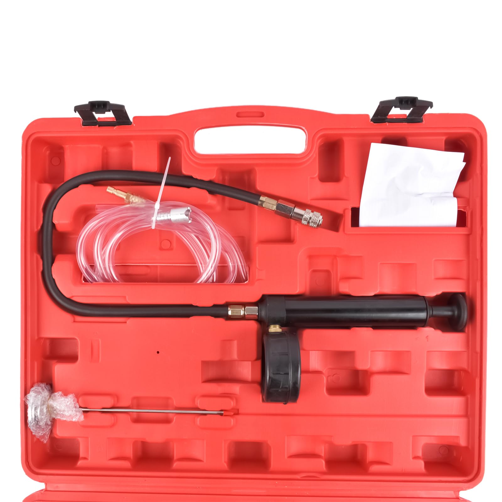 Radiatore Pressione Tester Kit 28 Pezzi per Auto Sistema di Raffreddamento