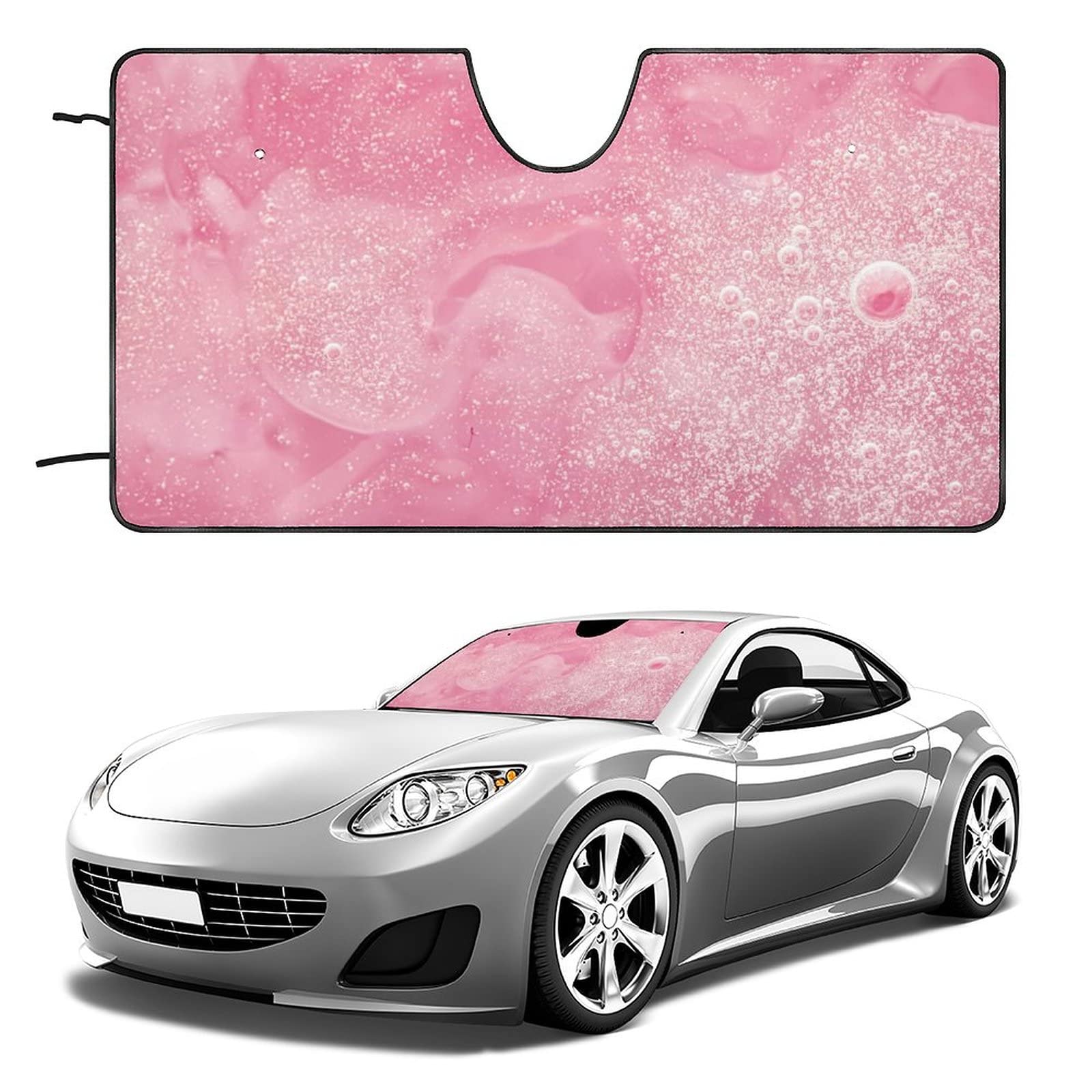roze vloeistof auto