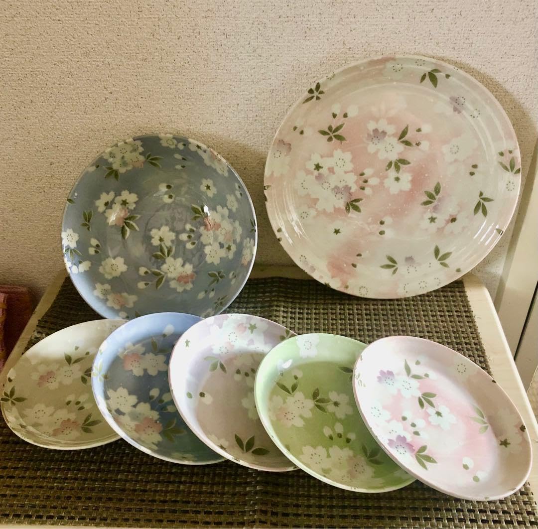Amazon.co.jp: 宇野千代 皿 7枚 セット : ホーム＆キッチン