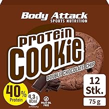 Body Attack Protein Cookie (12x 75g) (Double Chocolate Chip)