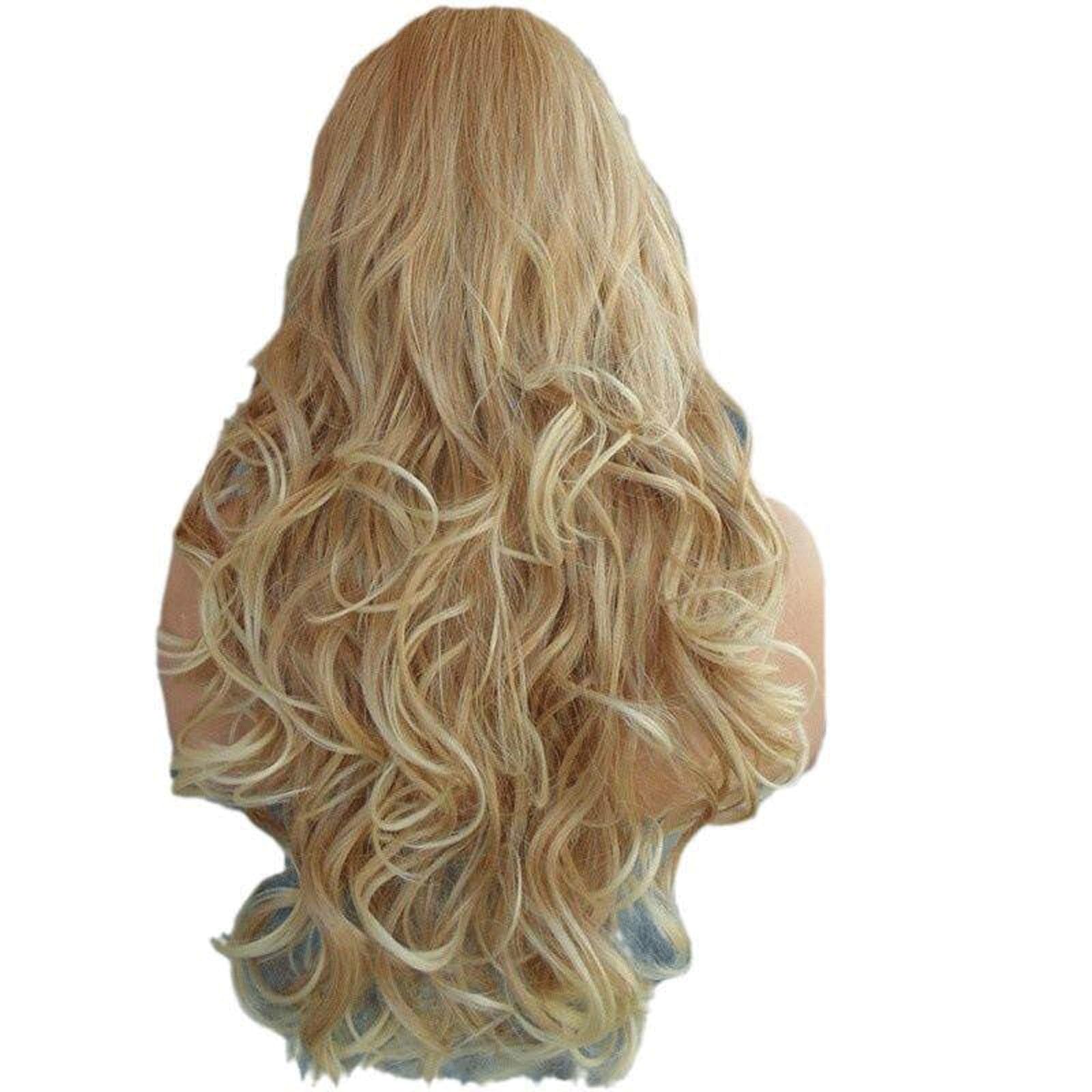 Mujer Peluca larga y rizada for mujer for comodidad diaria