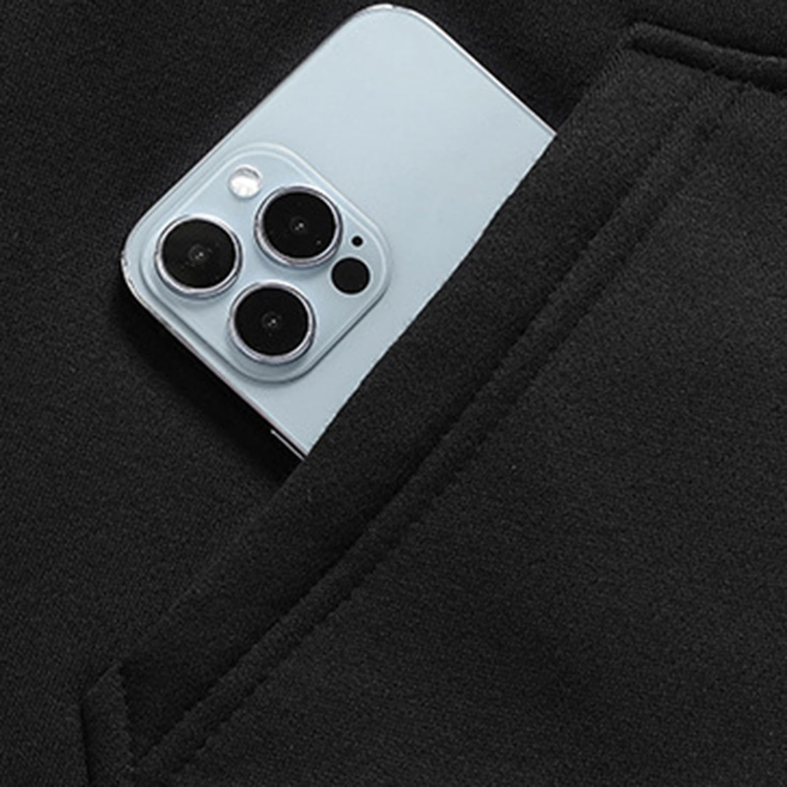 Generisch Sudadera con capucha para hombre sudadera con capucha para hombre otoño e invierno calefacción sudadera casual con capucha sudadera no contiene batería