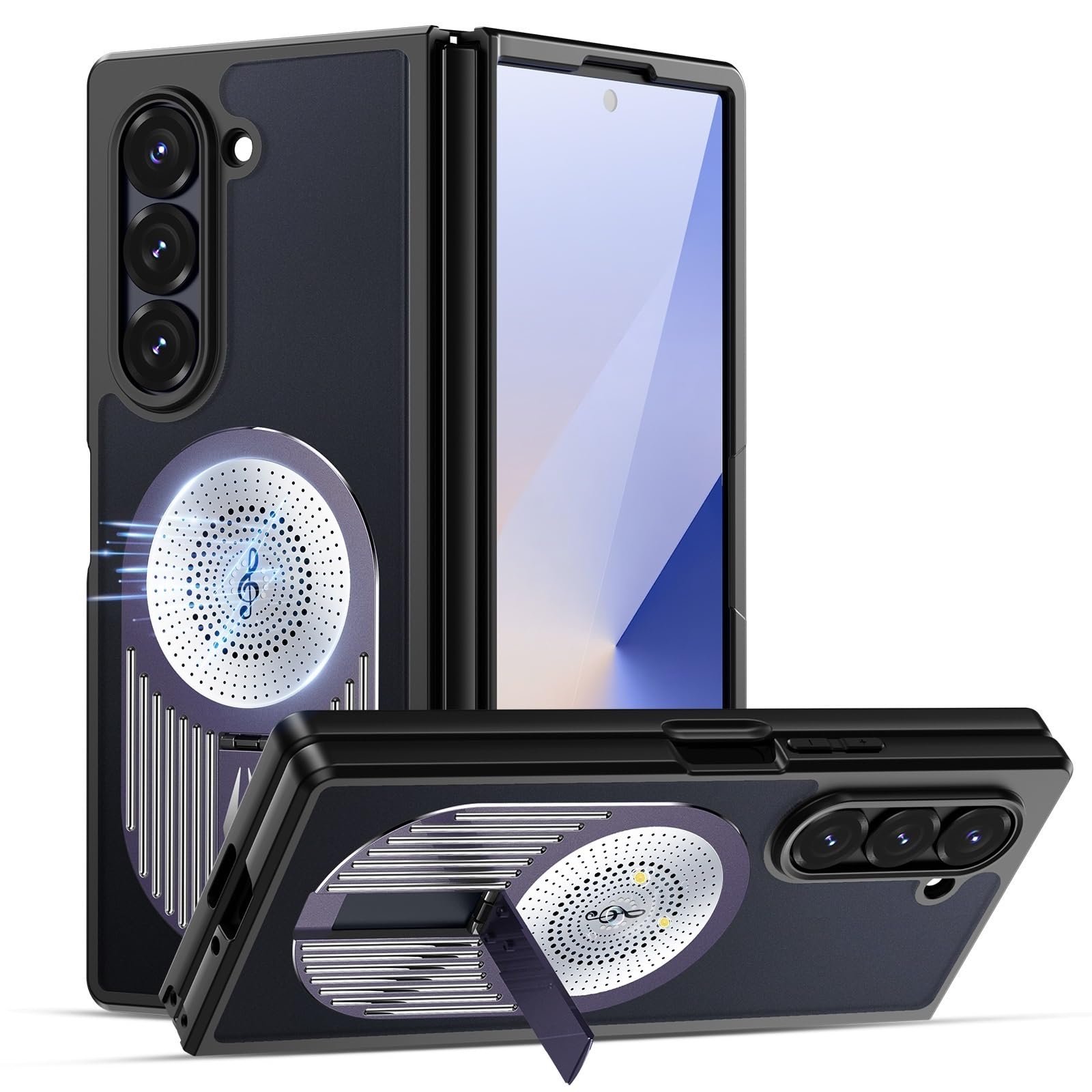 Coque pour Samsung Galaxy Z Fold 6 antichoc et confortable coloris violet élégant
