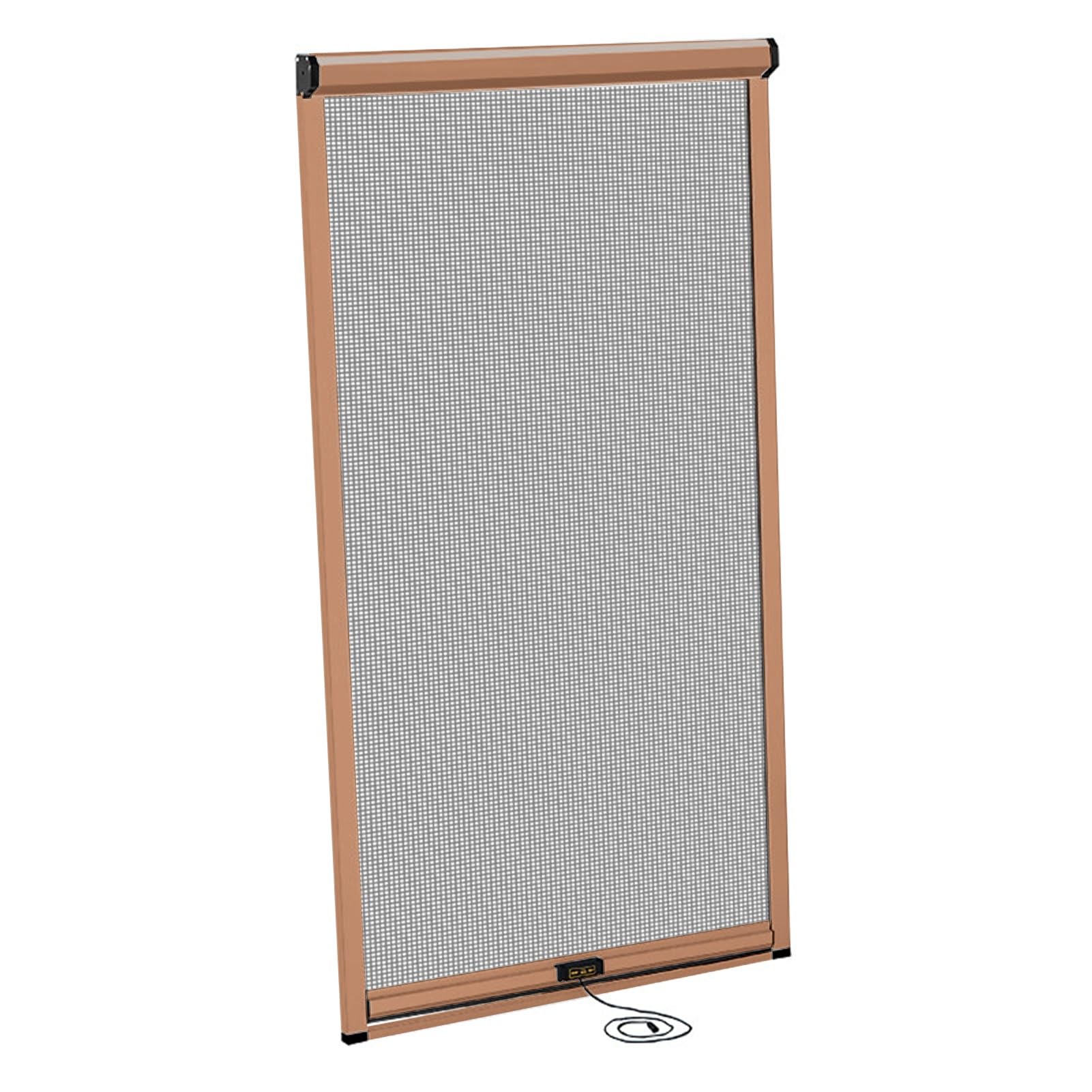 Mosquiteras para ventana, malla enrollable de protección contra insectos con marco de aluminio, mosquitera duradera para el hogar y la oficina, transpirable, fácil instalación