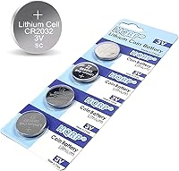 Vista 1 de HQRP Paquete de 4 baterías CR2032 compatibles con sintonizador cromático de clip Boss TU-10 DB-12 DB-30