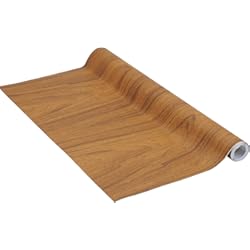 Revestimiento Tipo Madera Venilia Lámina adhesiva Perfect Fix, Madera Nogal francesa, 90cmx2.1m, Espesor 150μ, Vinilo autoadhesivo para muebles o cocina, decorativas papel pintado pared, PVC sin ftalatos, Fabricado en UE