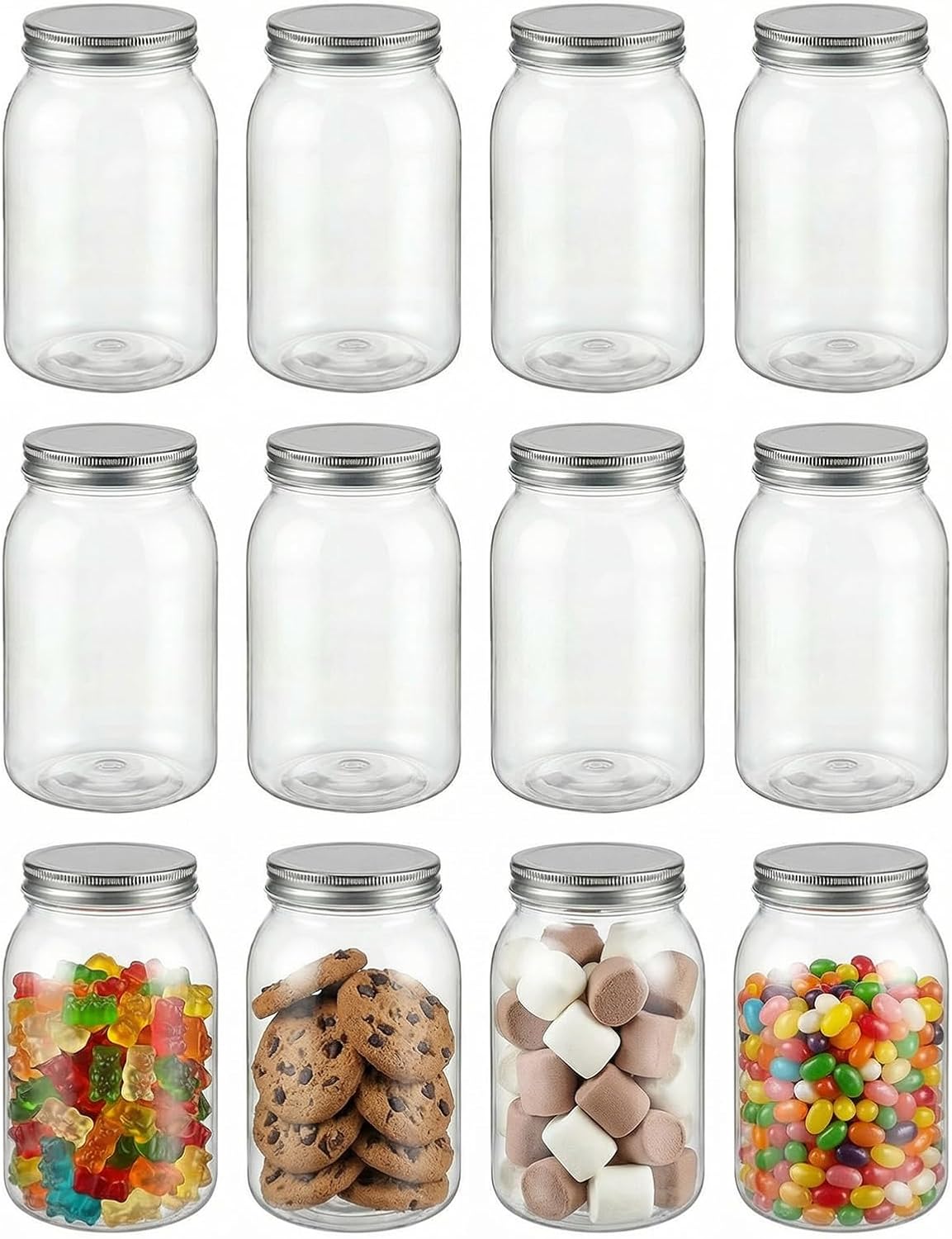 Frascos y Ollas de Alimentos