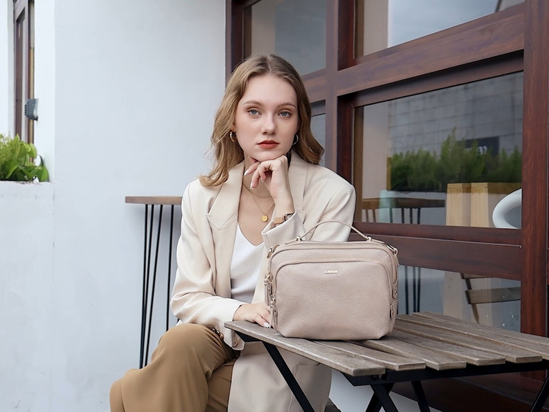 Gladdon damestas, kleine schoudertas, crossbody met 3 compartimenten, clutch met afneembare brede jacquard riem voor dagelijks gebruik, cadeau voor Gladdon damestas, kleine schoudertas, crossbody met 3 compartimenten, clutch met afneembare brede jacquard riem voor dagelijks gebruik, cadeau voor