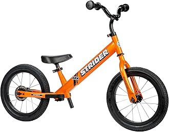 - 14x Classic, Balance Bike for Kids 3 to 6 Years - Includes Custom Grips, Padded Seat, Performance Footrest & All-Purpose Tires - Easy Assembly & Adjustments