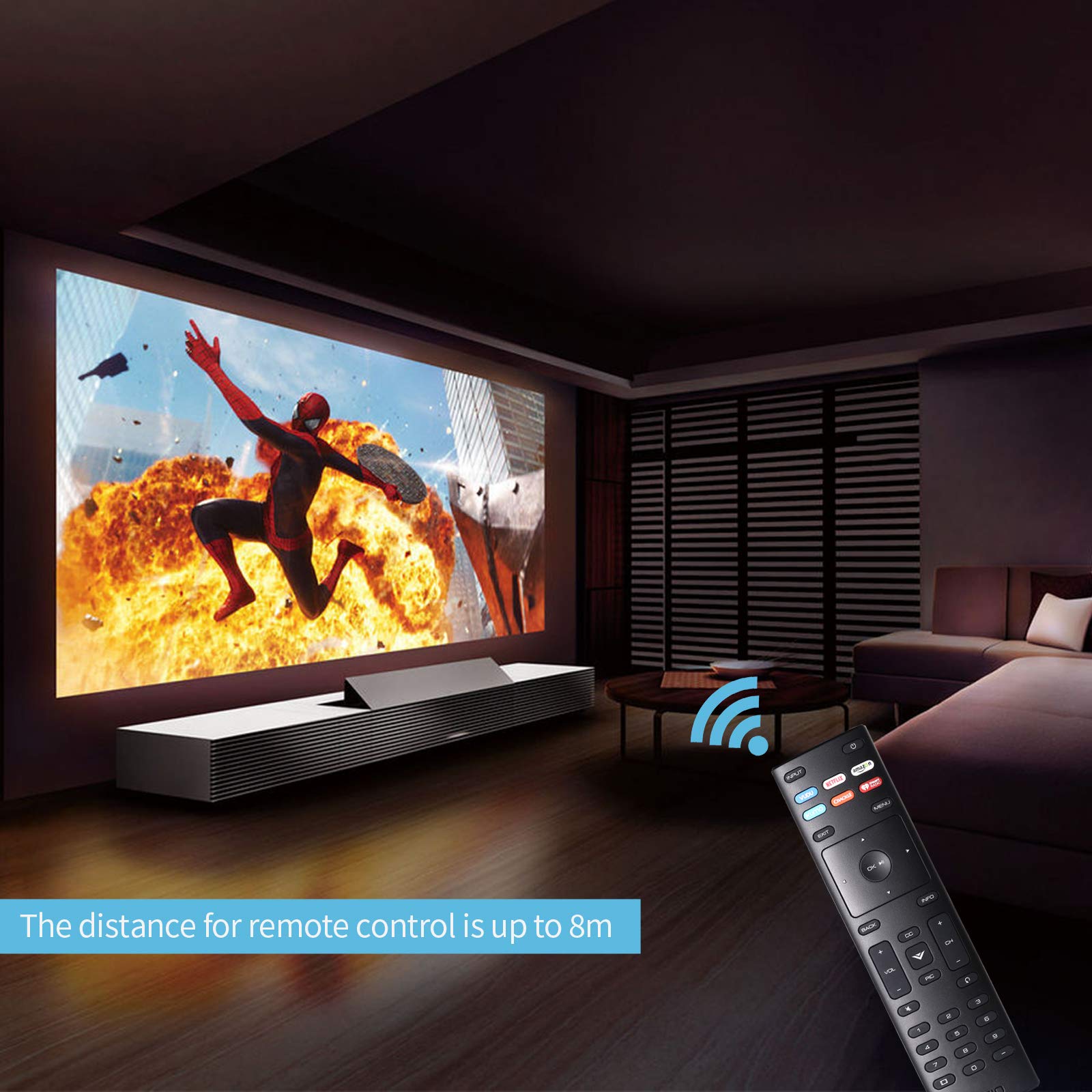 Control Remoto Vizio TV LCD LED Mando A Distancia VIZIO XRV4TV XRT112 - Compatible Con TVs LCD, LED HDTV De VIZIO, Nuevo Original Pioneer Rt-707 - Foto 11