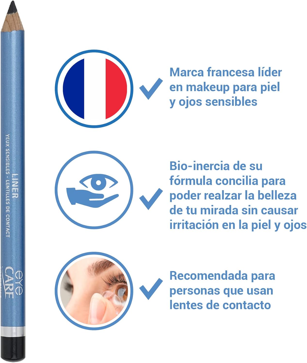 Eye Care Cosmetics Pencil Eyeliner Black