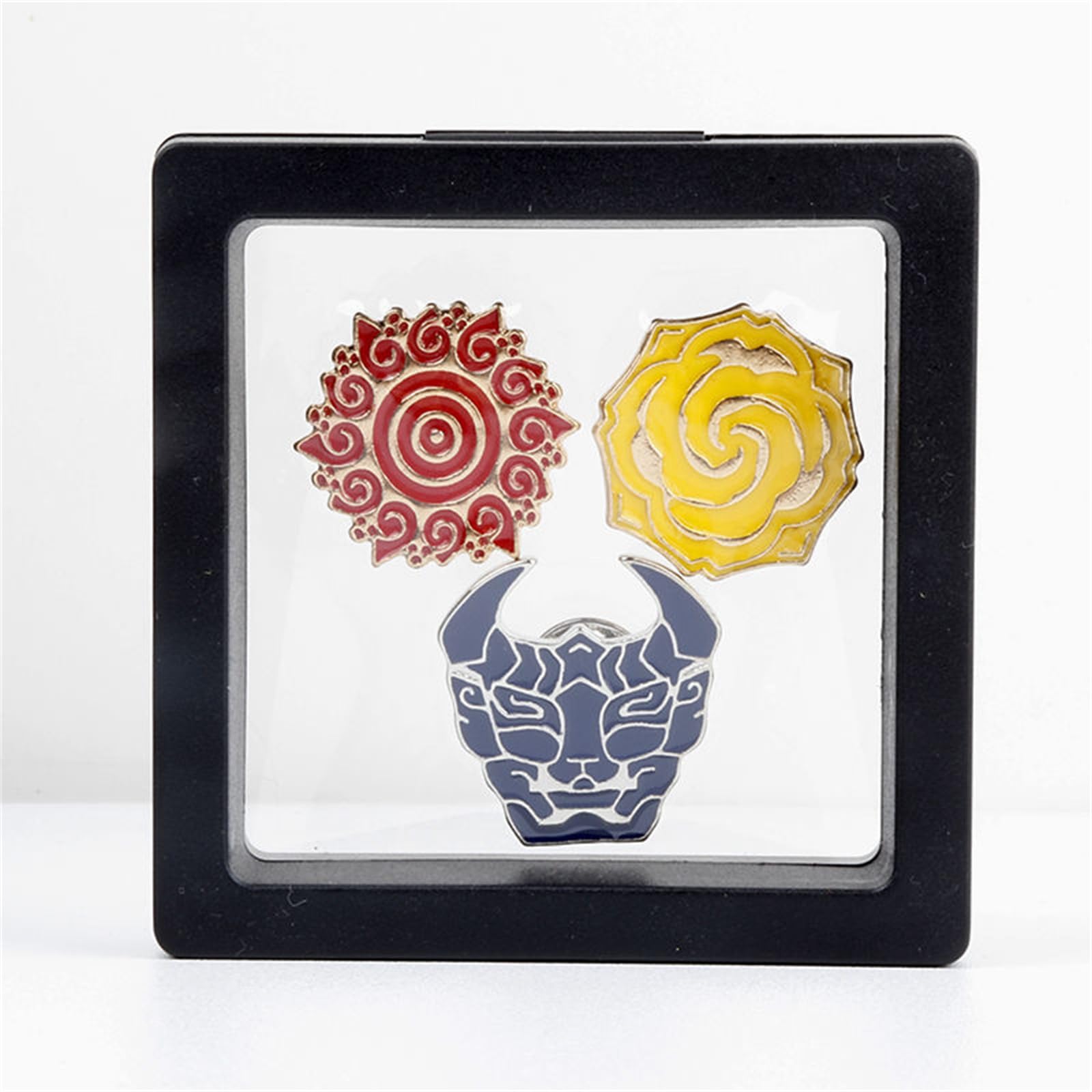 Amazon | 魔道祖師 藍忘機 魏無羨 家族 の紋章 バッジ 綺麗 ブローチ