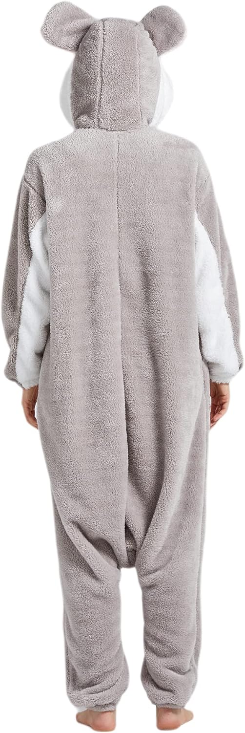 DarkCom Koala Onesie Halloween Costume One Piece Unisex Adult Pajamas Women Men Sleepwear Christmas Pajamas - Image 6
