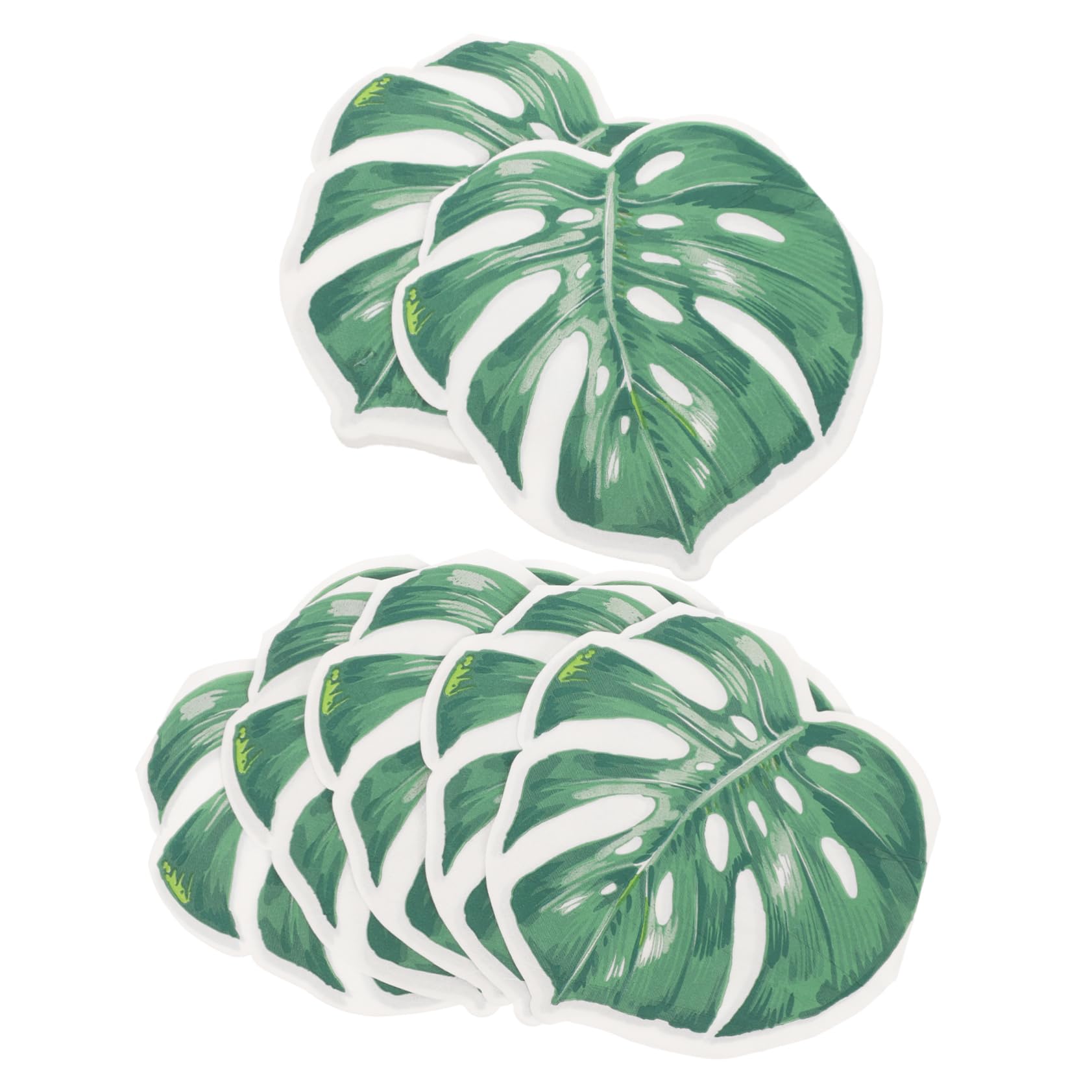Ipetboom 4 Stück Palmblatt Servietten Papier Pack Servietten für Hochzeiten Partys und Events und Langlebig Staubfreies Design für Festliche Anlässe und Täglichen Gebrauch
