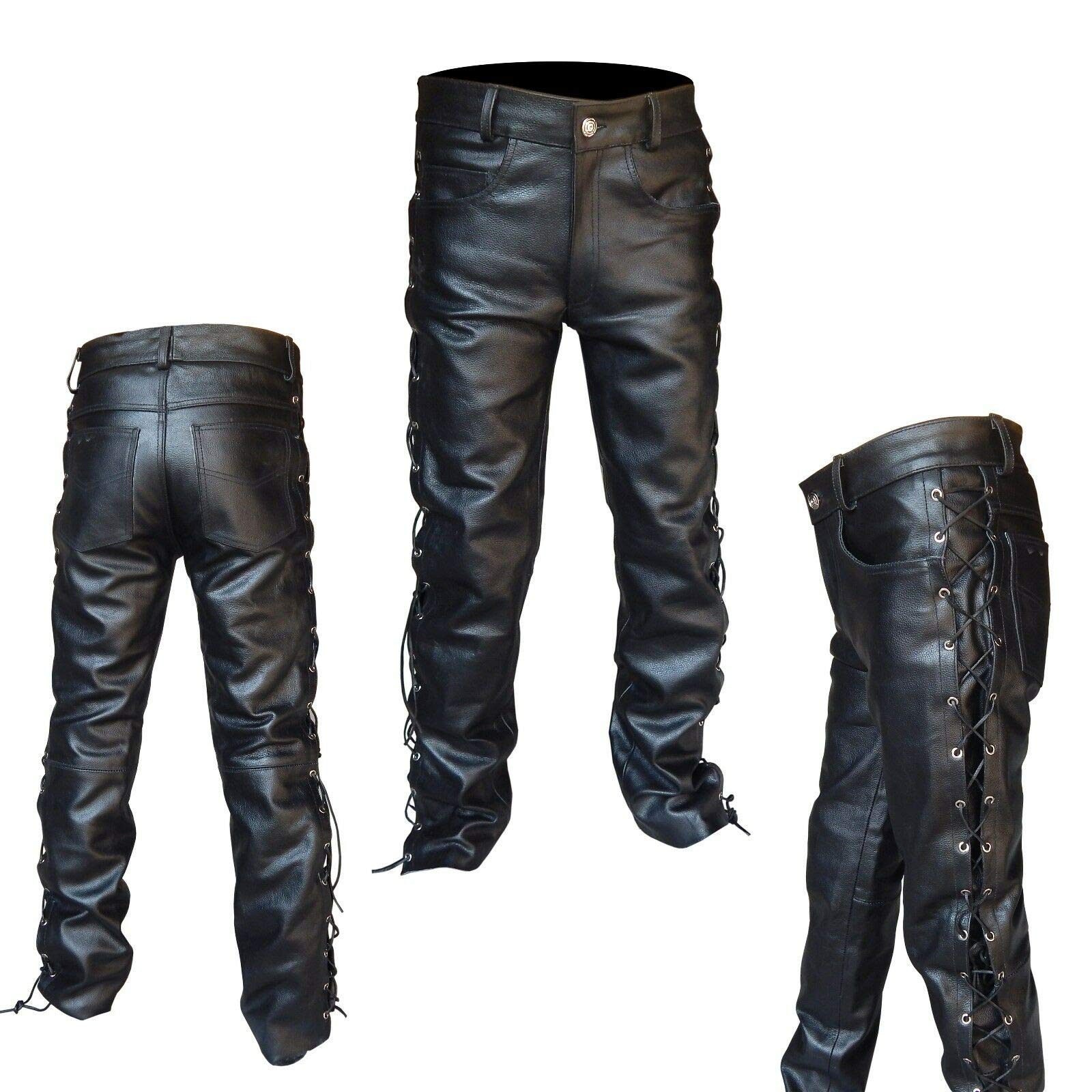 cowhide jeans