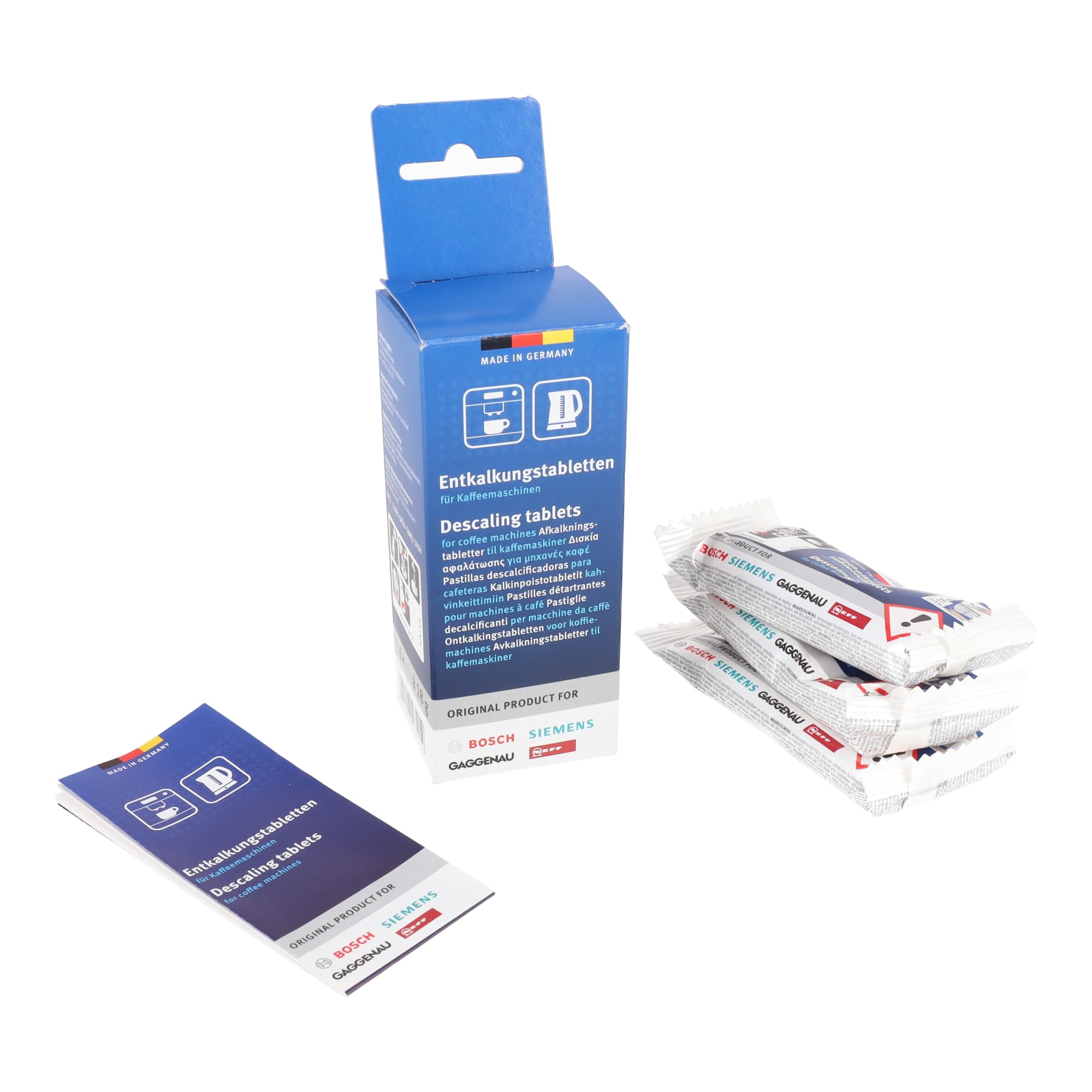 sparefixd Suitable for Neff Coffee Machine Descaling Tablets x 6