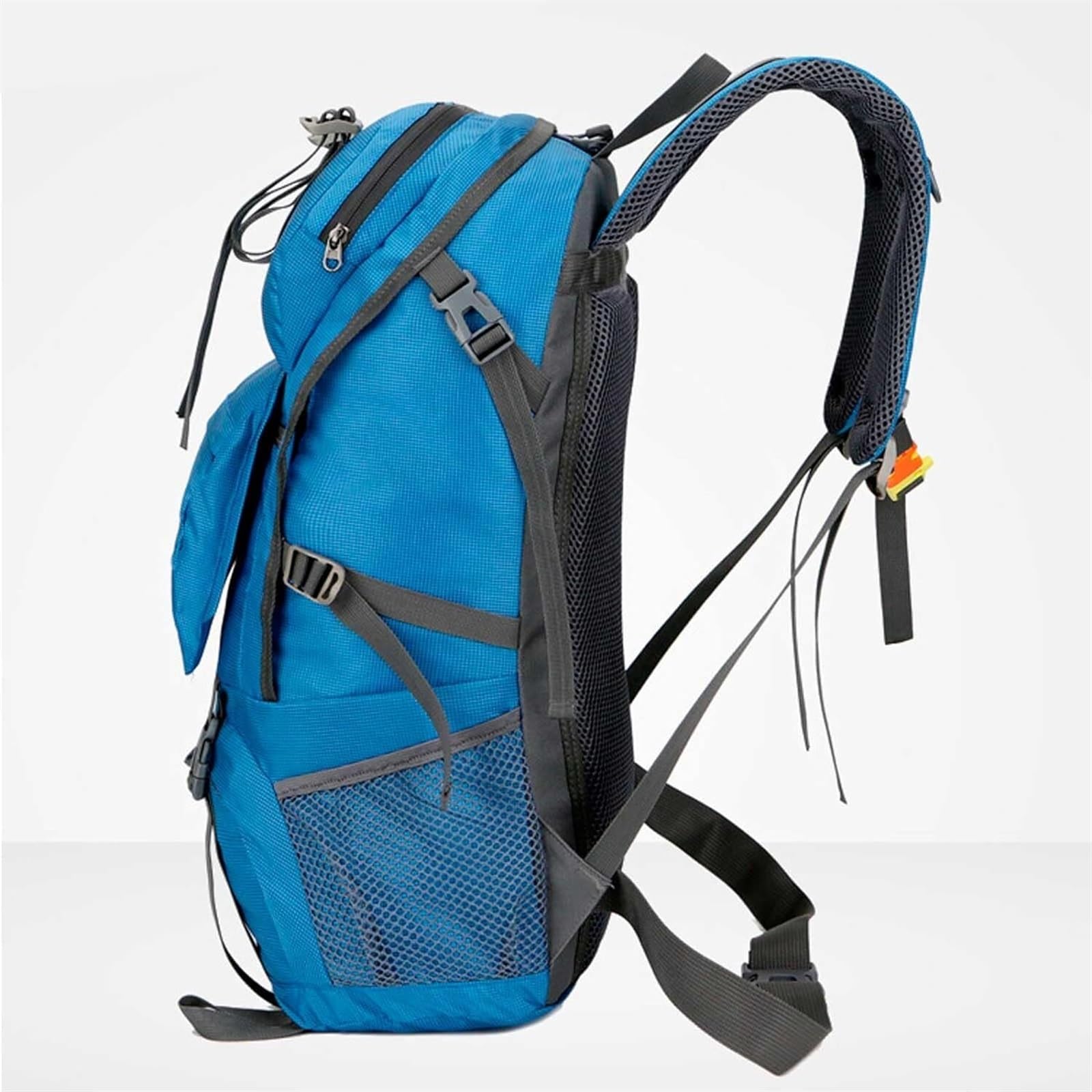 Plecak Podróżny Plecak Trekkingowy O Pojemności 45 L. Ultralekki, Łatwy Do Spakowania, Składany, Wodoodporny Wyposażenie Survivalowe(Black)