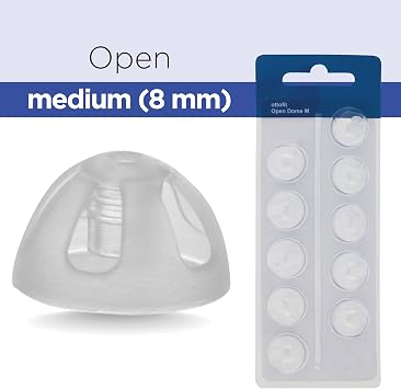 New - Oticon Open miniFit Domes 8mm, 10.0 Count