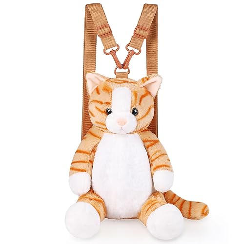 Cat Shaped Purse for Women Crossbody Bag Plush Black Funny