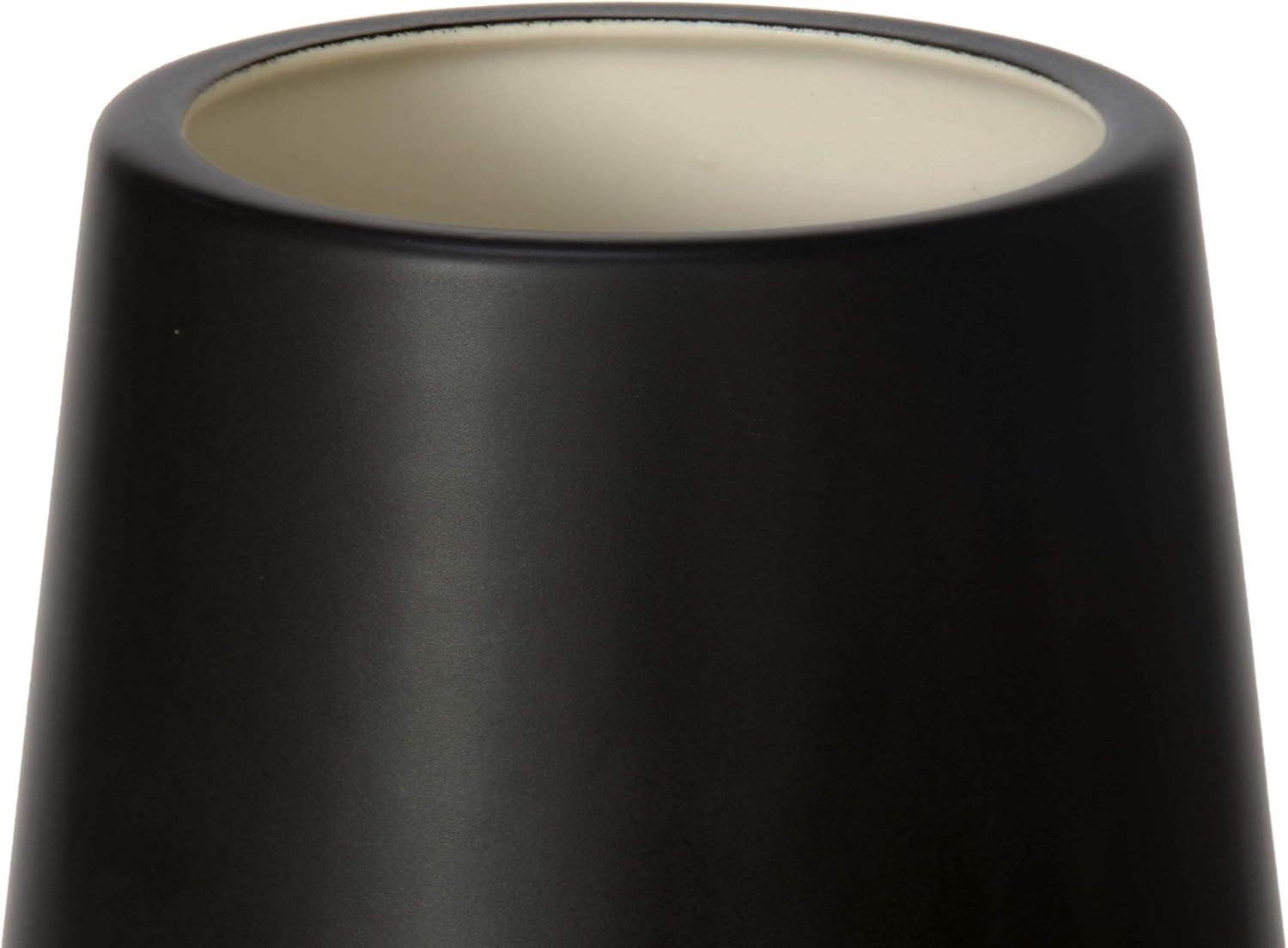 D'vine Dev 12 Inch Ebony Black Elegant Oval Ceramic Vase for Flowers, Home Décor Vase with Design Box, VS-LD-C-5 - Image 7