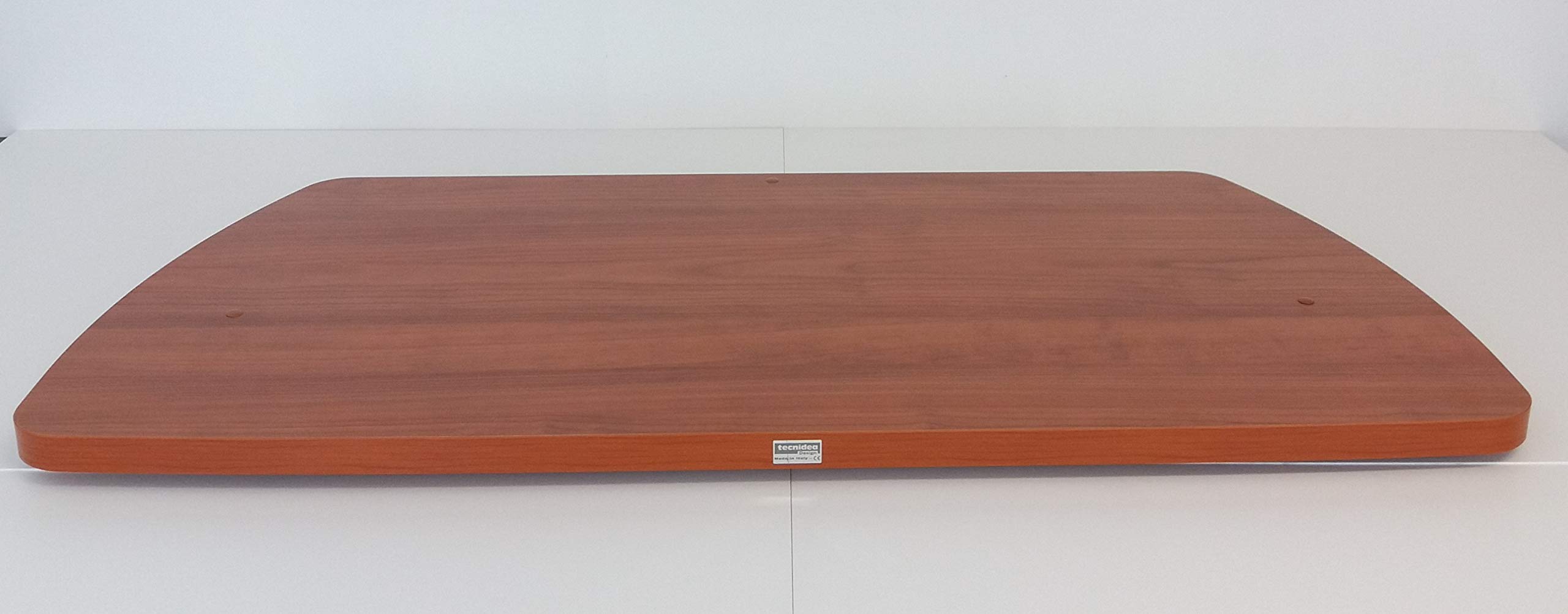 tecnidea Base tv girevole, in legno rifinitura ciliegio, dimensioni cm 96x47 spessore cm 4 -GK96c