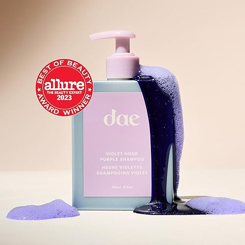 Miniatura 2 de DAE Champú morado Hair Violet Hour - Combate la latonería, mejora el color y repara el daño (10 onzas)