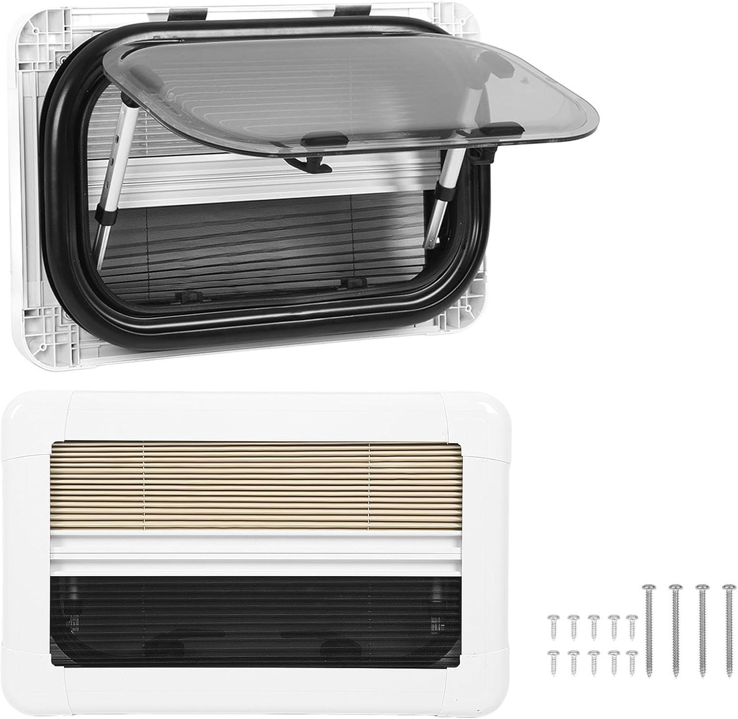 RV Push Out Window Durable Structure Protection for Campers Trailers 20.9x13in