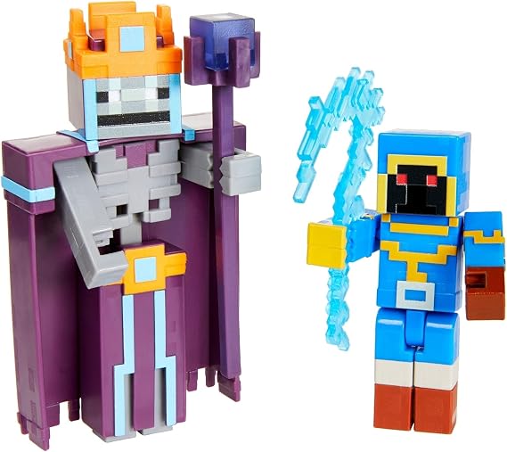 Minecraft Dungeons grande figurine articulée Hex, jouet d’action et d