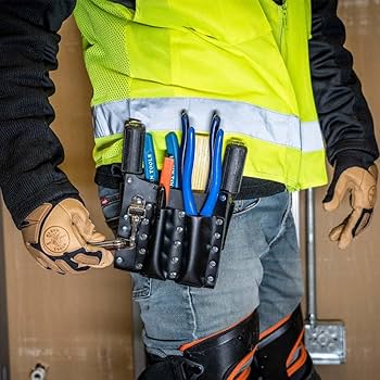 老舗KLEIN TOOLS. 極上の肉厚レザー道具箱　男のギア鞄　￥10万程 老舗KLEIN TOOLS. 極上の肉厚レザー道具箱 男のギア鞄 ￥10万