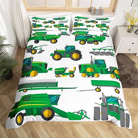 tractor cot bedding