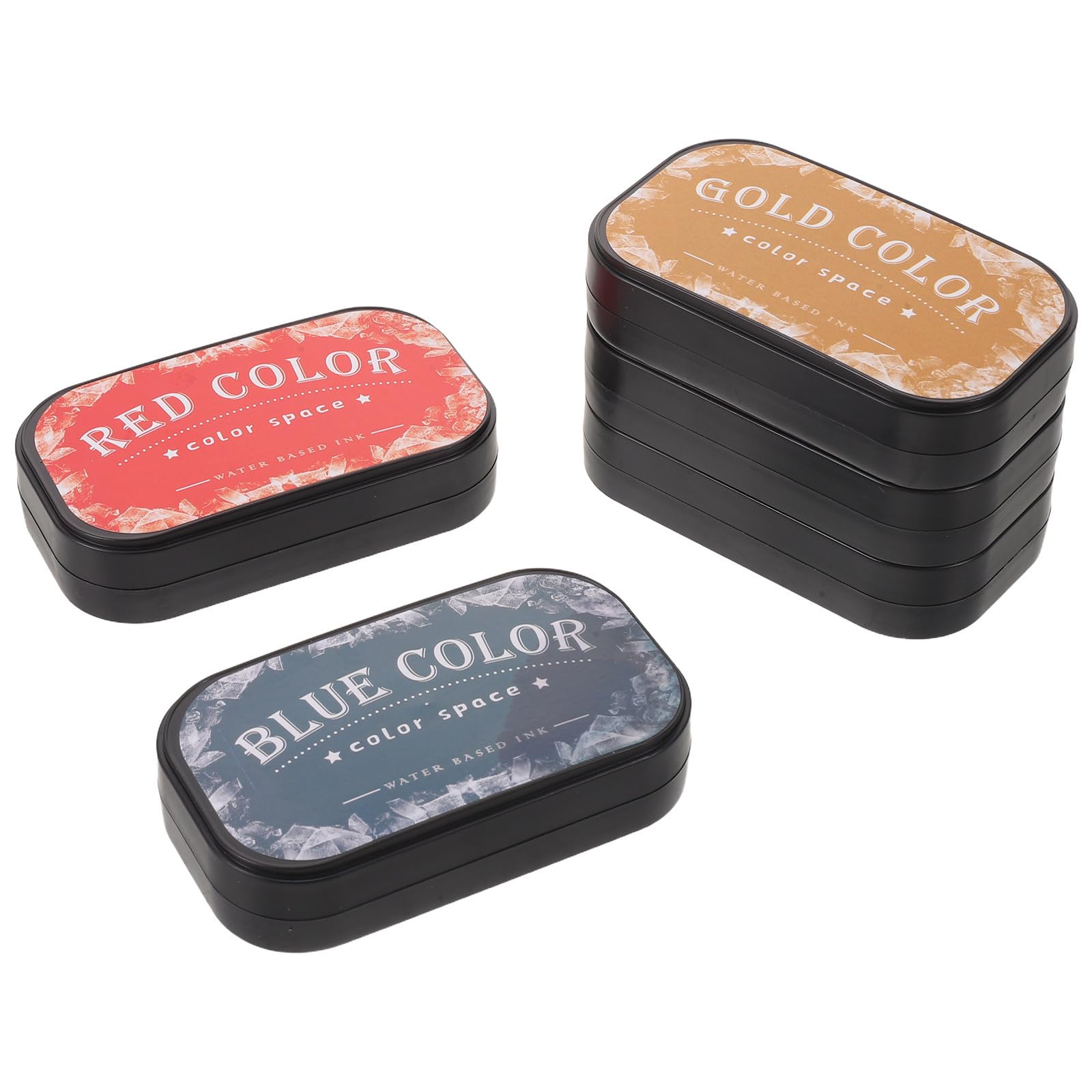 Almohadilla tinta para sellos de agua que evita manchas kit de 5 piezas para manualidades