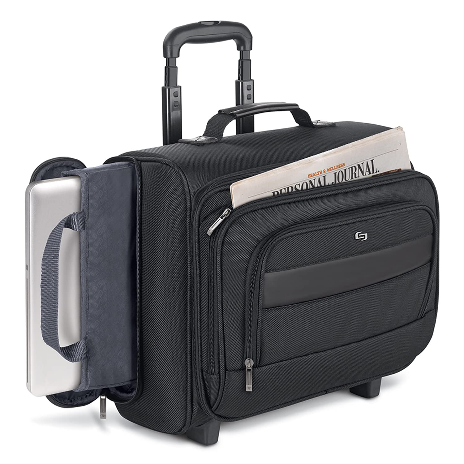 Solo New York Rolling Overnighter Catalog Case With Wheels Roller