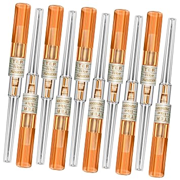 14G Catheter Piercing Needles - 10Pcs IV Catheter Piercing Needles for Ear Nose Lip Tongue Belly Navel Nipple Cartilage Piercing Kit