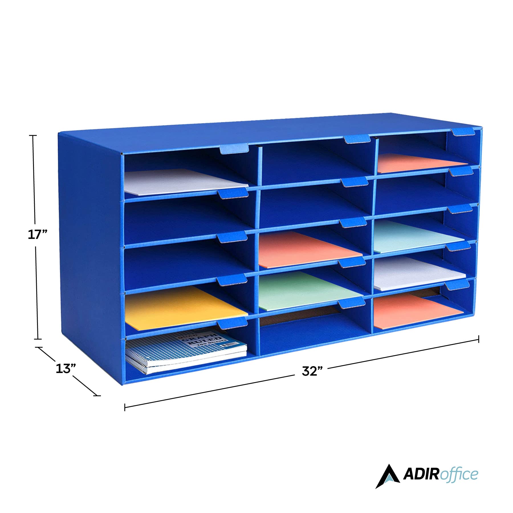 Cardboard Literature Organizer